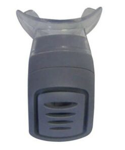 POWERbreathe K-Serie Ventil mit Mundstück - grau