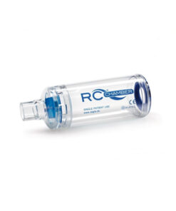 RC Chamber mit Mundstück und für tracheotomierte Patienten