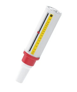Peak-Flow-Meter zur Messung der Ausatemgeschwindigkeit (PEF)