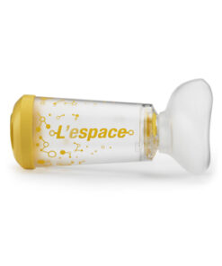 L'Espace Inhalationskammer mit Maske für Kleinkinder 0-2